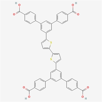 5',5''''-([2,2'-Bithiophene]-5,5'-diyl)bis(([1,1':3',1''-terphenyl]-4,4''-dicarboxylic acid))