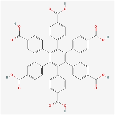 3',4',5',6'-tetrakis(4-carboxyphenyl)-[1,1':2',1''-terphenyl]-4,4''-dicarboxylic acid