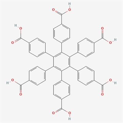 3',4',5',6'-tetrakis(4-carboxyphenyl)-[1,1':2',1''-terphenyl]-4,4''-dicarboxylic acid