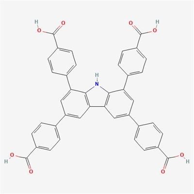 4,4',4'',4'''-(9H-Carbazole-1,3,6,8-tetrayl)tetrabenzoic acid