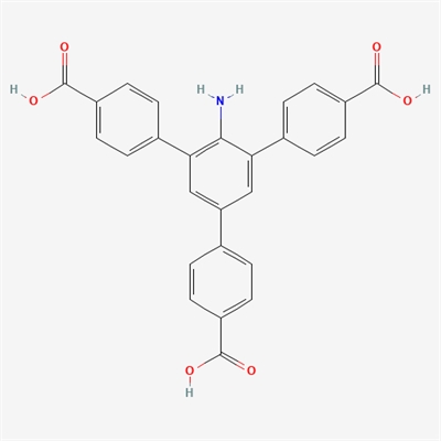 2'-​Amino-​5'-​(4-​carboxyphenyl)​-[1,​1':3',​1''-​terphenyl]​-​4,​4''-​dicarboxylic acid