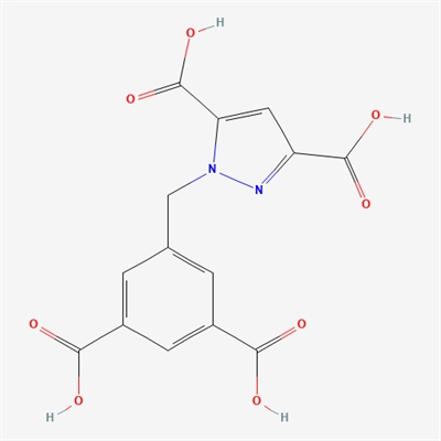 1H-Pyrazole-3,5-dicarboxylic acid, 1-[(3,5-dicarboxyphenyl)methyl]-