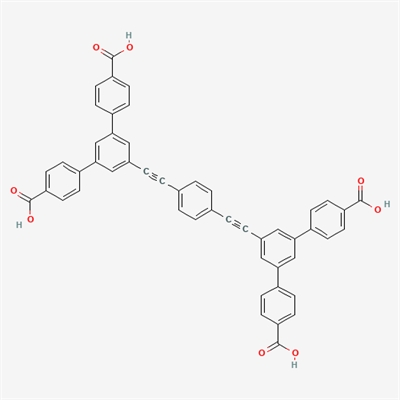 5',5''''-(1,4-Phenylenebis(ethyne-2,1-diyl))bis(([1,1':3',1''-terphenyl]-4,4''-dicarboxylic acid))
