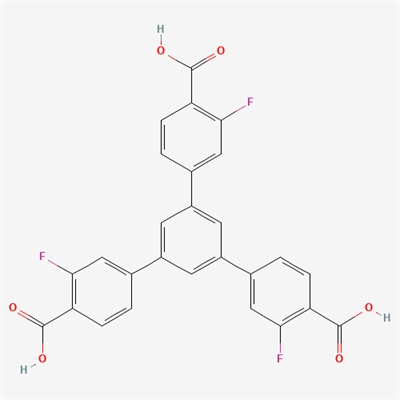 5'-(4-Carboxy-3-fluorophenyl)-3,3''-difluoro-[1,1':3',1''-terphenyl]-4,4''-dicarboxylic acid