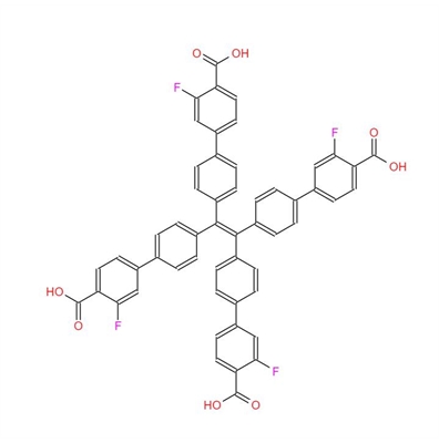 4',4''',4''''',4'''''''-(Ethene-1,1,2,2-tetrayl)tetrakis(3-fluoro-[1,1'-biphenyl]-4-carboxylic acid)