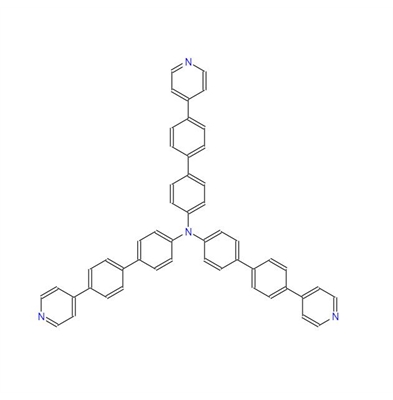 [1,1'-Biphenyl]-4-amine, 4'-(4-pyridinyl)-N,N-bis[4'-(4-pyridinyl)[1,1'-biphenyl]-4-yl]-