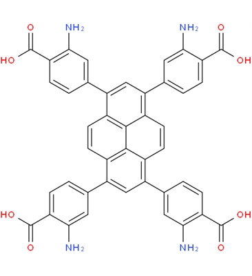 4,4',4'',4'''-(Pyrene-1,3,6,8-tetrayl)tetrakis(2-aminobenzoic acid)