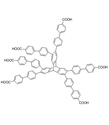 4',4''',4''''',4''''''',4''''''''',4'''''''''''-(9,10-Dihydro-9,10-[1,2]benzenoanthracene-2,3,6,7,14,15-hexayl)hexakis([1,1'-biphenyl]-4-carboxylic acid)