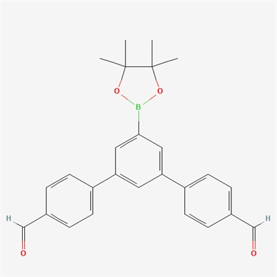 [1,1':3',1''-Terphenyl]-4,4''-dicarboxaldehyde, 5'-(4,4,5,5-tetramethyl-1,3,2-dioxaborolan-2-yl)-