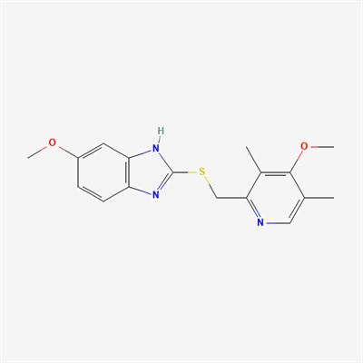 5-Methoxy-2-(((4-methoxy-3,5-dimethylpyridin-2-yl)methyl)thio)-1H-benzo[d]imidazole (Omeprazole Impurity)