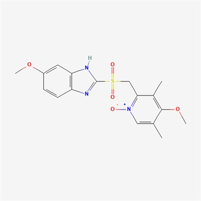 1H-Benzimidazole, 6-methoxy-2-[[(4-methoxy-3,5-dimethyl-1-oxido-2-pyridinyl)methyl]sulfonyl]-
