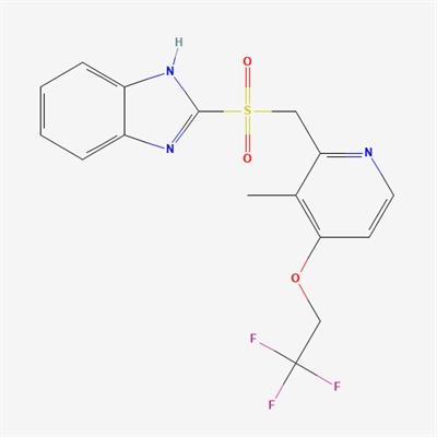 2-(((3-methyl-4-(2,2,2-trifluoroethoxy)pyridin-2-yl)methyl) sulfonyl)-1H-benzo[d]imidazole