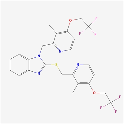 N-[3-Methyl-4-(2,2,2-trifluoroethoxy)-2-pyridinyl]Methyl Lansoprazole Sulfide