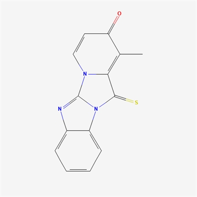 1-methyl-12-thioxobenzo[4',5']imidazo[2',1':2,3]imidazo[1,5-a] pyridin-2(12H)-one