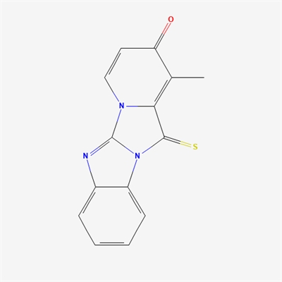 1-methyl-12-thioxobenzo[4',5']imidazo[2',1':2,3]imidazo[1,5-a] pyridin-2(12H)-one