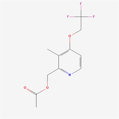 (3-methyl-4-(2,2,2-trifluoroethoxy)pyridin-2-yl)methyl acetate