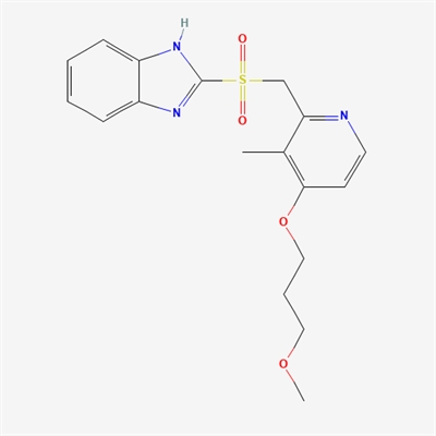 2-(((4-(3-methoxypropoxy)-3-methylpyridin-2-yl)methyl) sulfonyl)-1H-benzo[d]imidazole