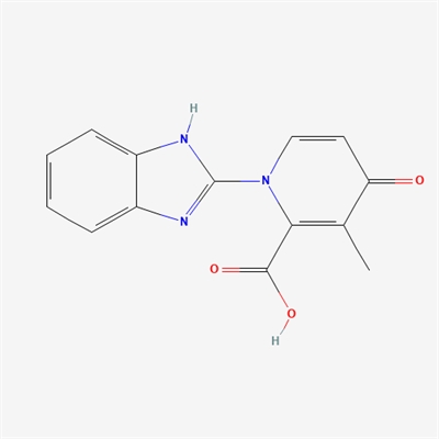 1-(1H-benzo[d]imidazol-2-yl)-3-methyl-4-oxo-1,4-dihydropyridine-2-carboxylic acid