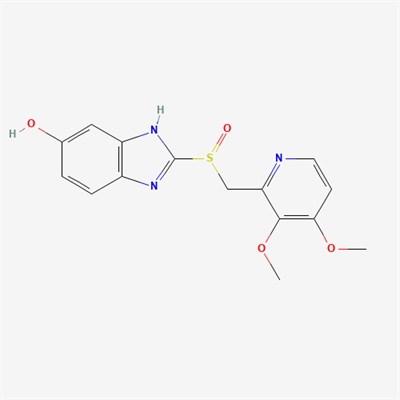 2-(((3,4-dimethoxypyridin-2-yl)methyl)sulfinyl)-1H-benzo[d] imidazol-5-ol