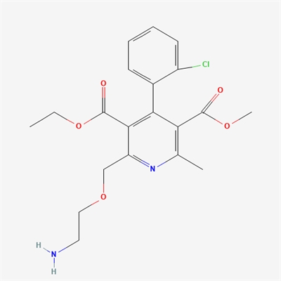 3,5-Pyridinedicarboxylicacid, 2-[(2-aminoethoxy)methyl]-4-(2-chlorophenyl)-6-methyl-, 3-ethyl 5-methylester