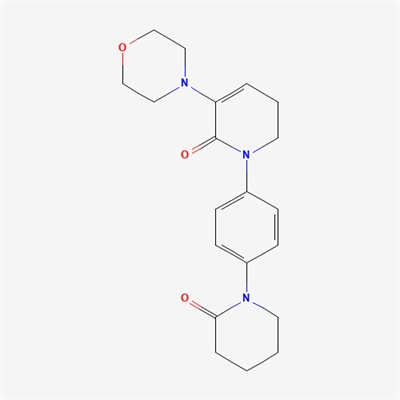 3-Morpholino-1-(4-(2-oxopiperidin-1-yl)phenyl)-5,6-dihydropyridin-2(1H)-one(Apixaban Impurity)