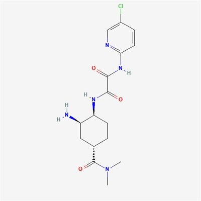 N1-((1S,2R,4S)-2-Amino-4-(dimethylcarbamoyl)cyclohexyl)-N2-(5-chloropyridin-2-yl)oxalamide (Edoxaban Impurity)