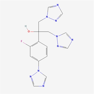 2-(2-Fluoro-4-(1H-1,2,4-triazol-1-yl)phenyl)-1,3-di(1H-1,2,4-triazol-1-yl)propan-2-ol(Fluconazole Impurity)