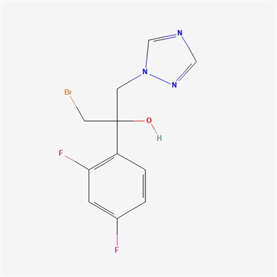 1H-1,2,4-Triazole-1-ethanol, a-(bromomethyl)-a-(2,4-difluorophenyl)-(Fluconazole Impurity)