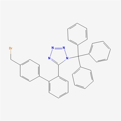 5-[4-(Bromomethyl)-1,1-Biphenyl-2-yl]-1-Triphenylmethyl-1H-Tetrazole(Fimasartan Impurity )
