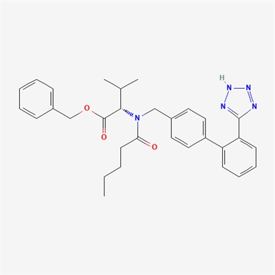 N-[2’-(1H-tetrazol-5-yl)biphenyl-4-yl methyl]-N-Valeryl-(L)-Valine benzyl ester impurity