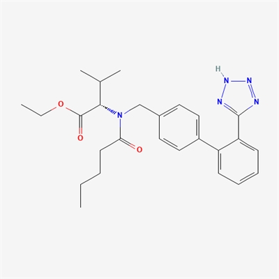 ethyl N-((2'-(1H-tetrazol-5-yl)-[1,1'-biphenyl]-4-yl)Methyl)-N-pentanoyl-L-valinate impurity