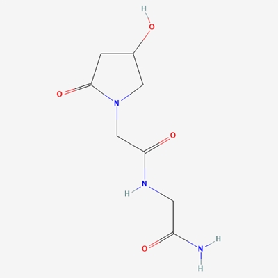 N-(2-Amino-2-oxoethyl)-2-(4-hydroxy-2-oxopyrrolidin-1-yl)acetamide(Oxiracetam Impurity)