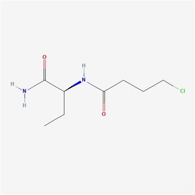 Butanamide, N-[(1S)-1-(aminocarbonyl)propyl]-4-chloro-(Levetiracetam Impurity)