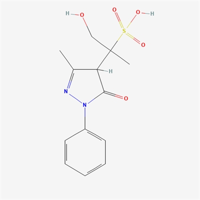 4,5-dihydro-a-(hydroxyMethyl)-a,3-diMethyl-5-oxo-1-phenyl-1H-Pyrazole-4-Methanesulfonic acid