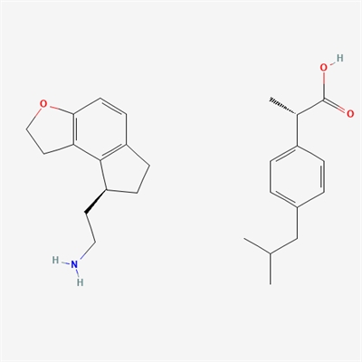 (S)-2-(1,6,7,8-tetrahydro-2H-indeno[5,4-b]furan-8-yl)ethan-1-amine (S)-2-(4-isobutylphenyl)propanoate(Ramelteon Impurity)