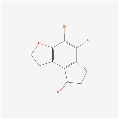 4,5-Dibromo-6,7-dihydro-1H-indeno[5,4-b]furan-8(2H)-one(Ramelteon Impurity)