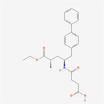 4-(((2S,4S)-1-([1,1'-Biphenyl]-4-yl)-5-ethoxy-4-methyl-5-oxopentan-2-yl)amino)-4-oxobutanoic acid(LCZ696 Impurity)