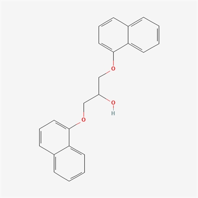 2-Propanol, 1,3-bis(1-naphthalenyloxy)-(Propanolol Impurity )