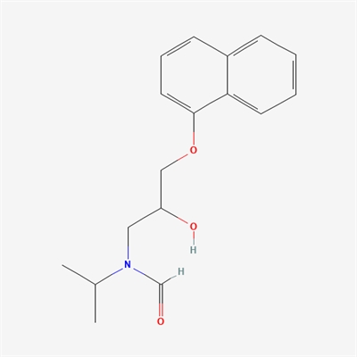 N-(2-hydroxy-3-(naphthalen-1-yloxy)propyl)-N-isopropylformamide(Propanolol Impurity )