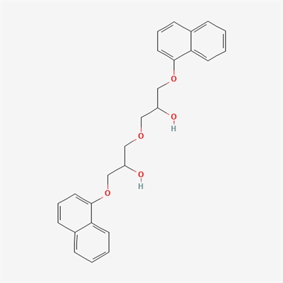 2-PROPANOL, 1,1'-OXYBIS(3-(1-NAPHTHALENYLOXY)-(Propanolol Impurity )