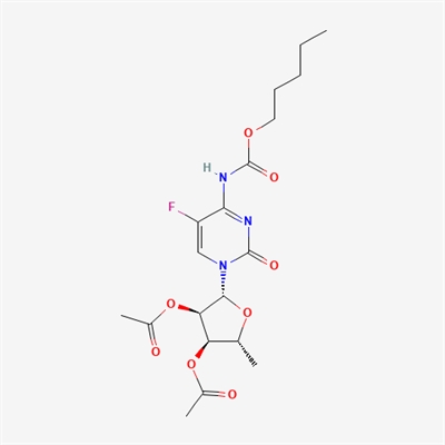 5'-Deoxy-5-fluoro-N-[(pentyloxy)carbonyl]cytidine 2',3'-diacetate(Capecitabine Impurity )