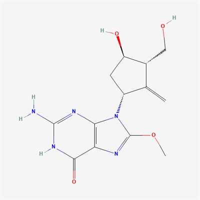 rel-2-Amino-9-((1R,3S,4R)-4-hydroxy-3-(hydroxymethyl)-2-methylenecyclopentyl)-8-methoxy-1,9-dihydro-6H-purin-6-one(Entecavir Impurity )