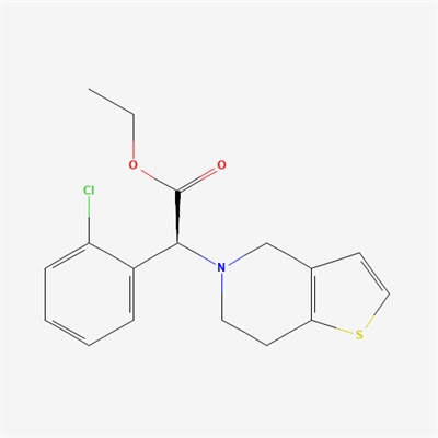 ethyl (S)-2-(2-chlorophenyl)-2-(6,7-dihydrothieno[3,2-c] pyridin-5(4H)-yl)acetate(Clopidogrel Impurity )