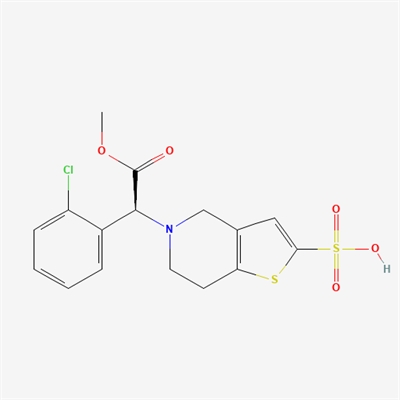 (S)-5-(1-(2-chlorophenyl)-2-methoxy-2-oxoethyl)-4,5,6,7- tetrahydrothieno[3,2-c]pyridine-2-sulfonic acid(Clopidogrel Impurity )