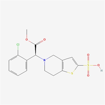(S)-5-(1-(2-chlorophenyl)-2-methoxy-2-oxoethyl)-4,5,6,7- tetrahydrothieno[3,2-c]pyridine-2-sulfonic acid(Clopidogrel Impurity )