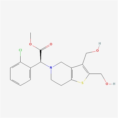(S)-methyl 2-(2,3-bis(hydroxymethyl)-6,7-dihydrothieno[3,2-c] pyridin-5(4H)-yl)-2-(2-chlorophenyl)acetate(Clopidogrel Impurity )