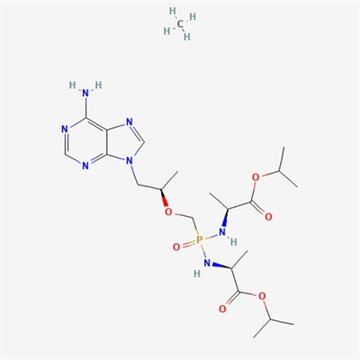 diisopropyl 2,2'-((((((R)-1-(6-amino-9H-purin-9-yl)propan-2-yl)oxy)methyl)phosphoryl)bis(azanediyl))(2S,2'S)-dipropionate fumarate(Tenofovir Alafenamide Impurity)