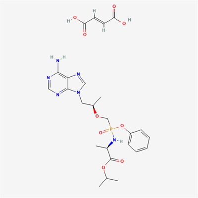 isopropyl ((S)-((((R)-1-(6-amino-9H-purin-9-yl)propan-2-yl)oxy)methyl)(phenoxy)phosphoryl)-D-alaninate(Tenofovir Alafenamide Impurity)