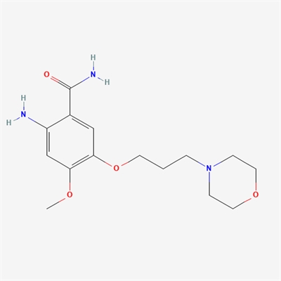 2-amino-4-Methoxy-5-(3-Morpholinopropoxy)benzamide(Gefitinib Impurity)