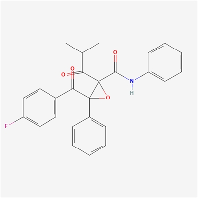 2-Oxiranecarboxamide, 3-(4-fluorobenzoyl)-2-(2-methyl-1-oxopropyl)-N,3-diphenyl-(Atorvastatin Impurity )